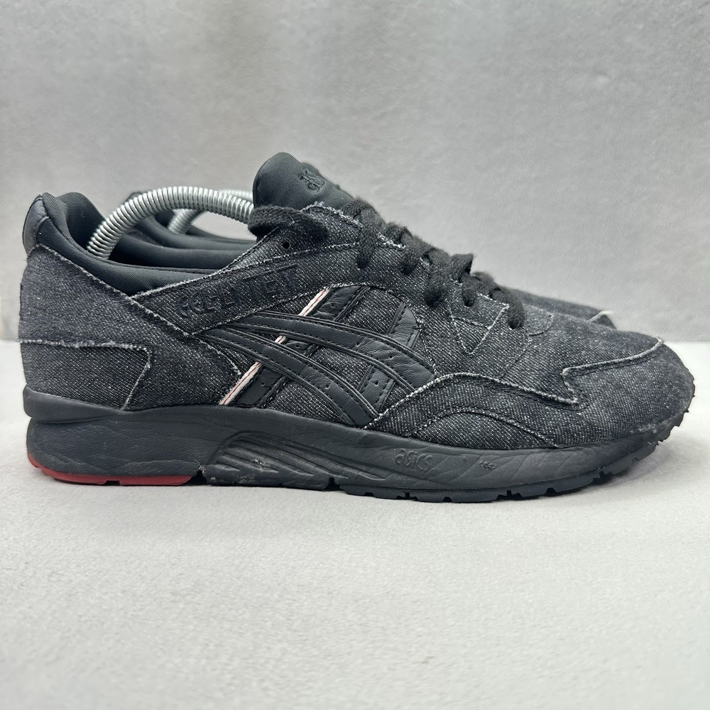 ASICS Gel-Lyte V Mens Size 10 Shoes Selvedge Black Denim Casual Sneakers HN6D3